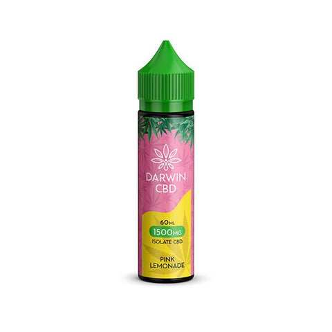 Darwin 1500mg CBD Isolate E-Liquid 60ml - The Hemp Wellness Centre