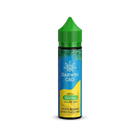 Darwin 1500mg CBD Isolate E-Liquid 60ml - The Hemp Wellness Centre
