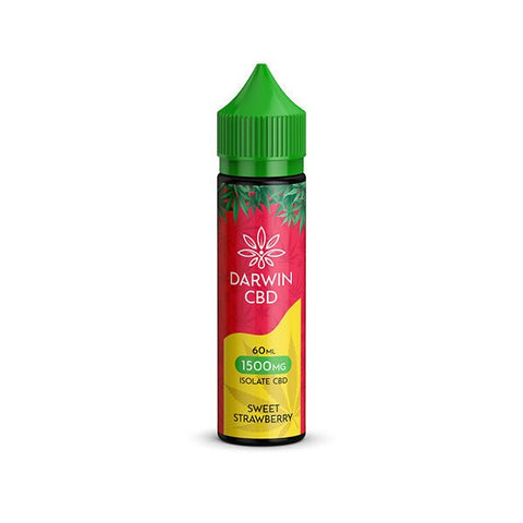 Darwin 1500mg CBD Isolate E-Liquid 60ml - The Hemp Wellness Centre