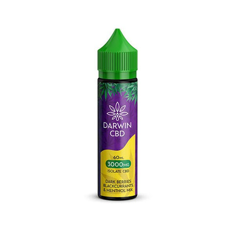 Darwin 3000mg CBD Isolate E-Liquid 60ml - The Hemp Wellness Centre