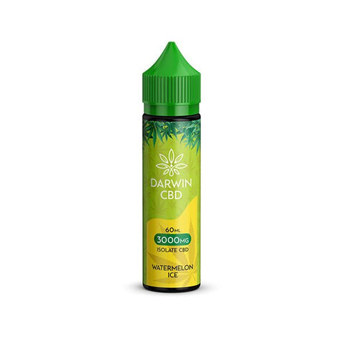 Darwin 3000mg CBD Isolate E-Liquid 60ml - The Hemp Wellness Centre