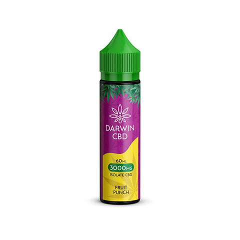 Darwin 3000mg CBD Isolate E-Liquid 60ml - The Hemp Wellness Centre