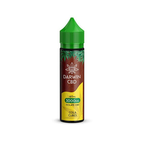 Darwin 3000mg CBD Isolate E-Liquid 60ml - The Hemp Wellness Centre