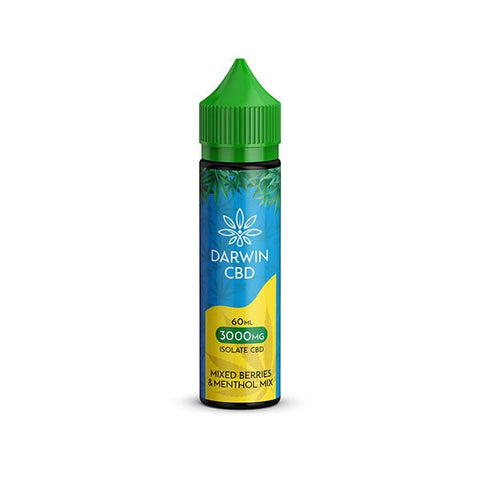 Darwin 3000mg CBD Isolate E-Liquid 60ml - The Hemp Wellness Centre