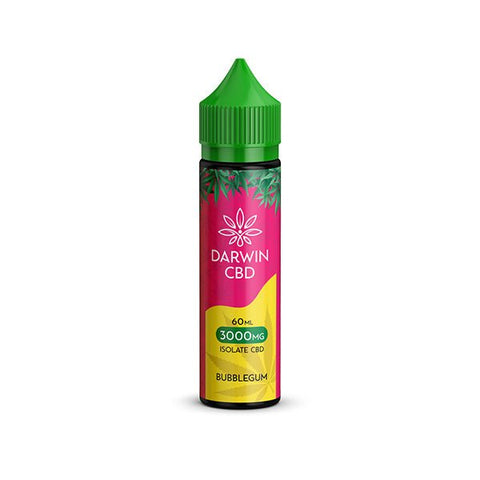 Darwin 3000mg CBD Isolate E-Liquid 60ml - The Hemp Wellness Centre