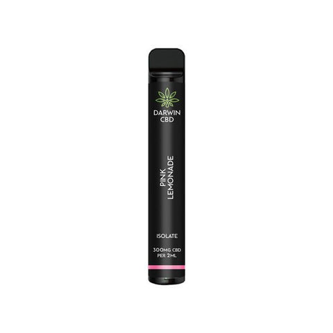 Darwin 300mg CBD Isolate Disposable Vape Device 600 Puffs - The Hemp Wellness Centre