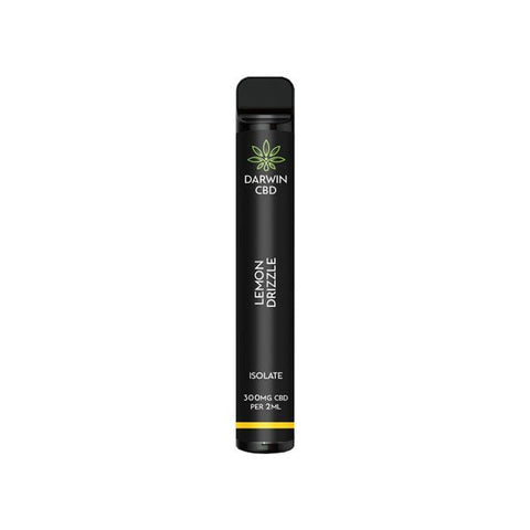 Darwin 300mg CBD Isolate Disposable Vape Device 600 Puffs - The Hemp Wellness Centre