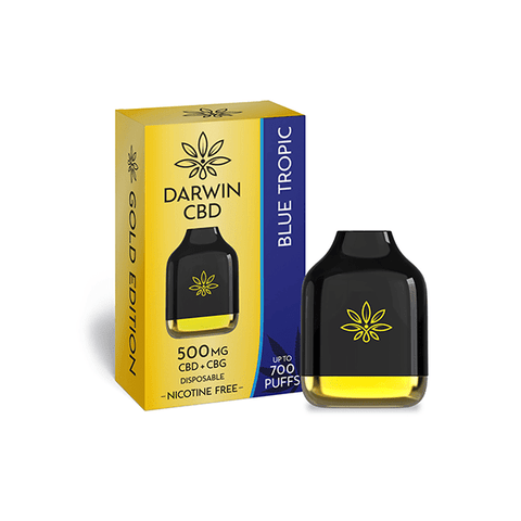 Darwin 500mg CBD + CBG Cube Disposable 700 Puffs - THWC Ltd