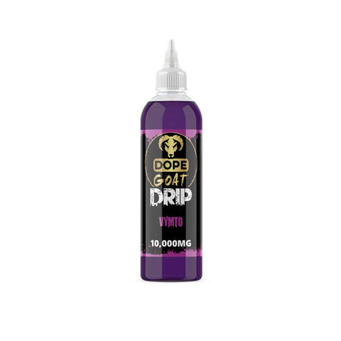 Dope Goat Drip 10,000mg CBD Vaping Liquid 250ml (70PG/30VG) - The Hemp Wellness Centre
