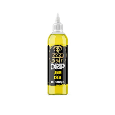 Dope Goat Drip 10,000mg CBD Vaping Liquid 250ml (70PG/30VG) - The Hemp Wellness Centre