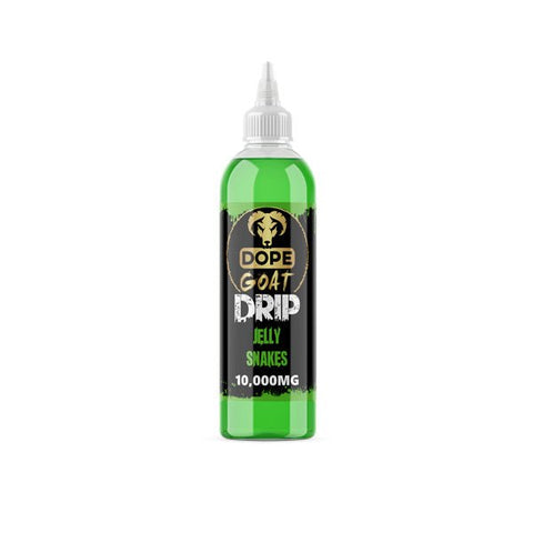 Dope Goat Drip 10,000mg CBD Vaping Liquid 250ml (70PG/30VG) - The Hemp Wellness Centre