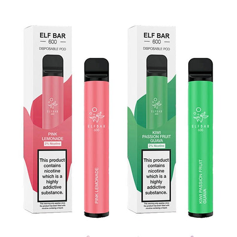 Elf Bar 20mg Disposable Vape Pen - The Hemp Wellness Centre