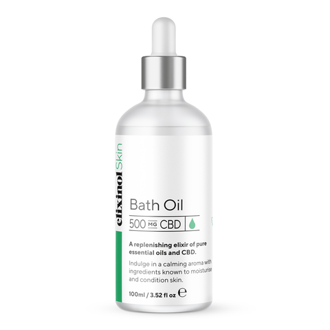 Elixinol Skin 500mg CBD Bath Oil - 100ml - The Hemp Wellness Centre