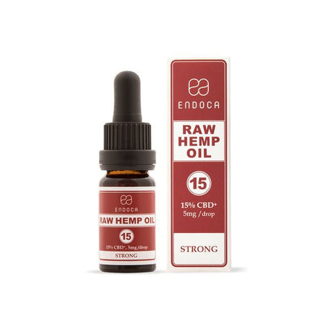 Endoca 1500mg CBD+CBDa RAW Hemp Oil Drops 10ml - The Hemp Wellness Centre