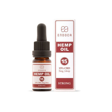 Endoca 1500mg Hemp Oil Drops 10ml - The Hemp Wellness Centre