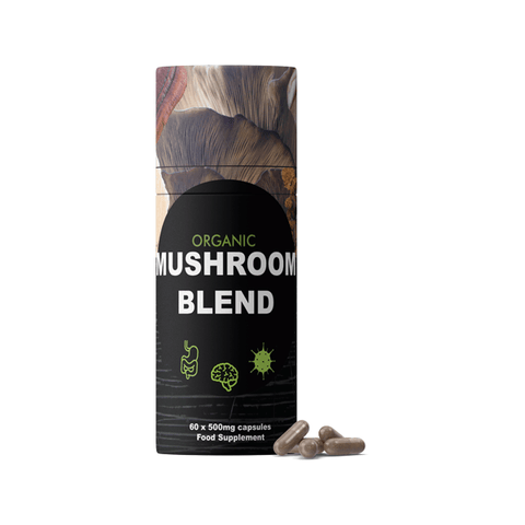 Feel Supreme 30000mg Organic Mushroom Blend Capsules - 60 Caps - The Hemp Wellness Centre