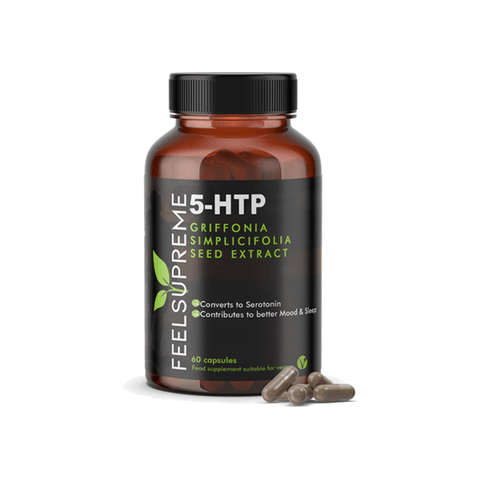 Feel Supreme 5-HTP Griffonia Simplicifolia Seed Extract Capsules - 60 Caps - The Hemp Wellness Centre