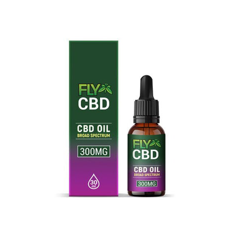 Fly Oil 300mg CBD Broad Spectrum Tincture Oil 30ml - The Hemp Wellness Centre