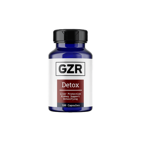 GZR 750mg Detox 100 Capsules - THWC Ltd