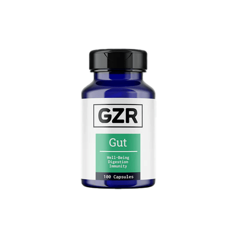 GZR 750mg Gut 100 Capsules - THWC Ltd