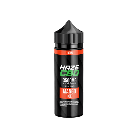 Haze 3500mg CBD E-Liquid 100ml (50VG/50PG) - THWC Ltd