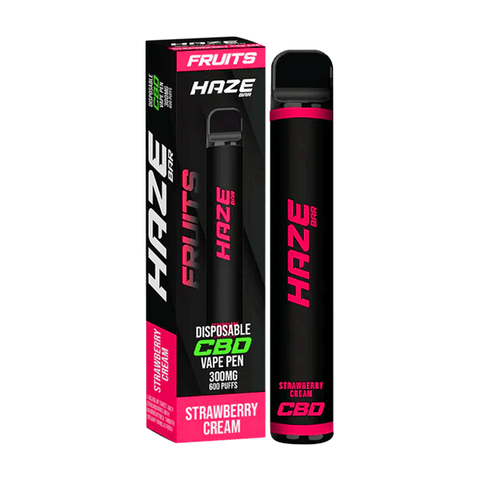 Haze Bar Fruits 300mg CBD Disposable Vape Device 600 Puffs - THWC Ltd