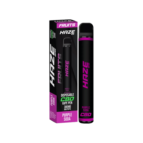 Haze Bar Fruits 300mg CBD Disposable Vape Device 600 Puffs - The Hemp Wellness Centre
