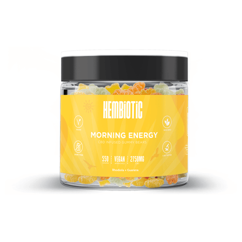 Hembiotic 2750mg Bulk CBD Gummy Bears - 550g - The Hemp Wellness Centre