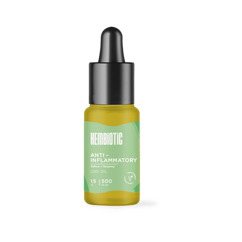 Hembiotic 500mg CBD Oil - 15ml - The Hemp Wellness Centre