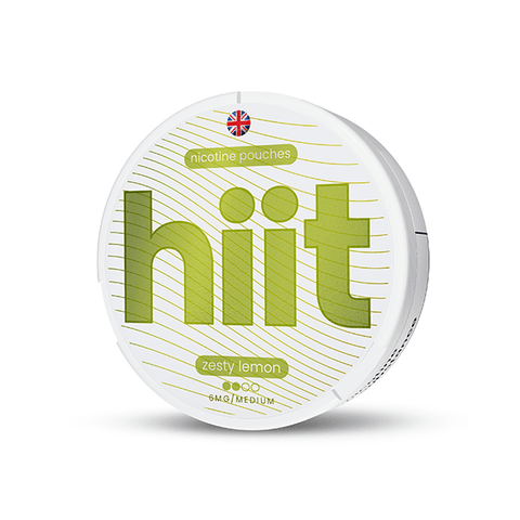 Hiit 10mg CBD Pouches - Zesty Lemon - The Hemp Wellness Centre