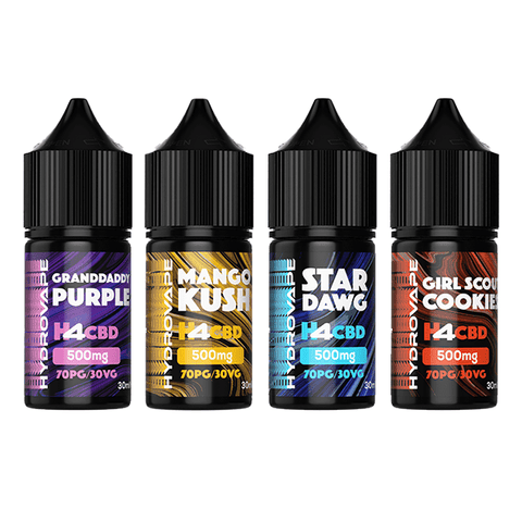 Hydrovape 500mg H4 CBD E-liquid 30ml (70VG/30PG) - THWC Ltd