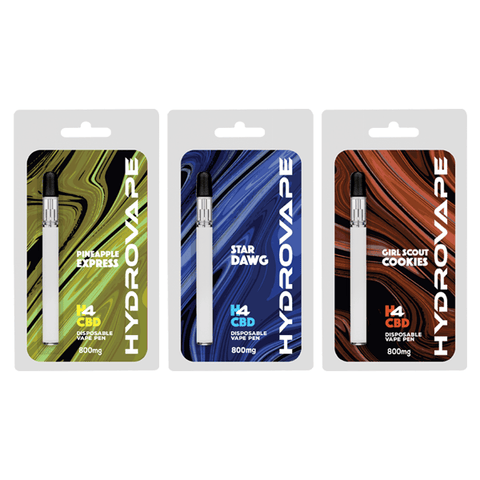 Hydrovape 800mg H4 CBD Disposable Vape Pen - THWC Ltd