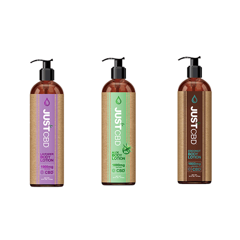 Just CBD 1000mg Body Lotion - 473ml - The Hemp Wellness Centre