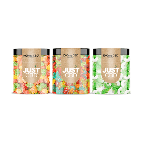 Just CBD 1000mg Gummies - 351g - The Hemp Wellness Centre