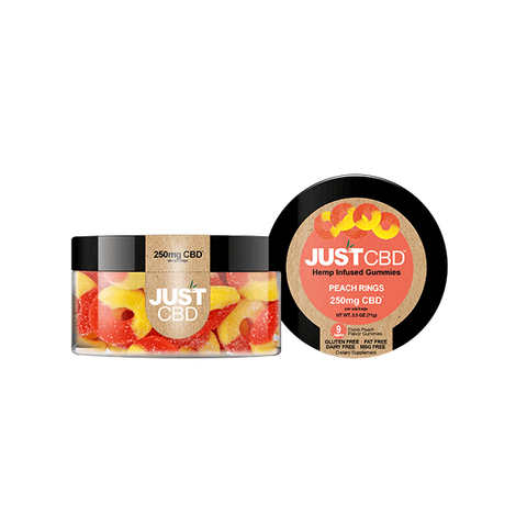 Just CBD 250mg Gummies - 88g - The Hemp Wellness Centre