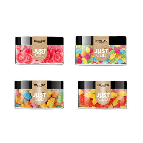 Just CBD 250mg Gummies - 88g - The Hemp Wellness Centre