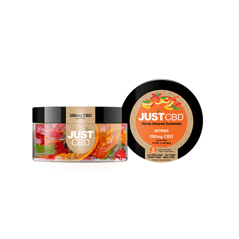 Just CBD 250mg Gummies - 88g - The Hemp Wellness Centre