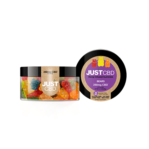 Just CBD 250mg Gummies - 88g - The Hemp Wellness Centre