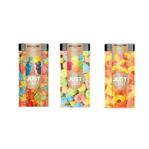 Just CBD 3000mg Gummies - 600g - The Hemp Wellness Centre