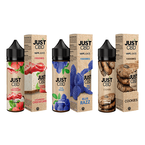 Just CBD 3000mg Vape Juice - 50ml - The Hemp Wellness Centre