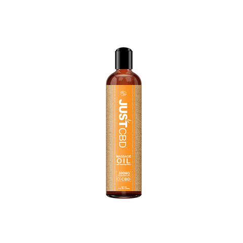 Just CBD 500mg Massage Oil - 118ml - The Hemp Wellness Centre
