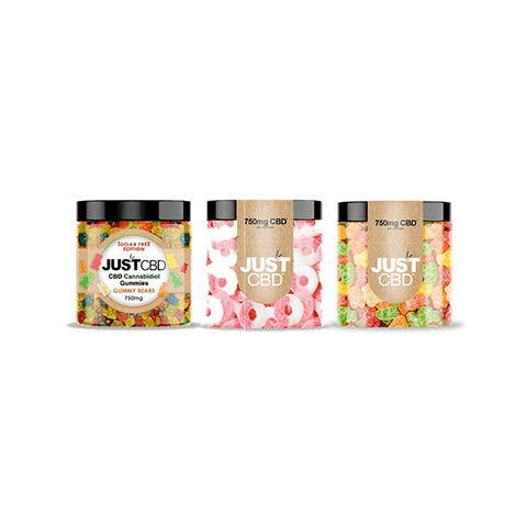 Just CBD 750mg Gummies - 263g - The Hemp Wellness Centre
