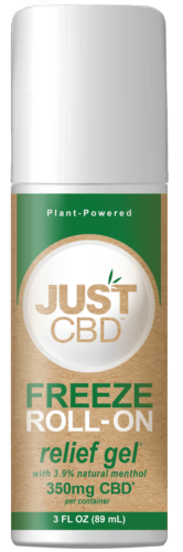 Just CBD Pain Roll-On 3oz - 350mg CBD - The Hemp Wellness Centre