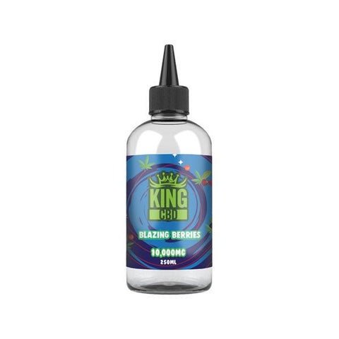 King CBD 10,000mg CBD E-liquid 250ml - The Hemp Wellness Centre