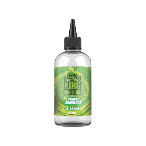 King CBD 15,000mg CBD E-liquid 250ml - The Hemp Wellness Centre