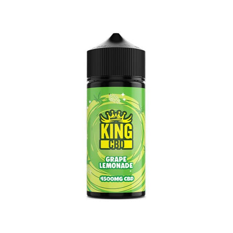 King CBD 4500mg CBD E-liquid 120ml - The Hemp Wellness Centre