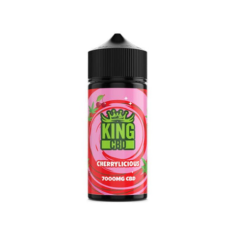 King CBD 7000mg CBD E-liquid 120ml - The Hemp Wellness Centre