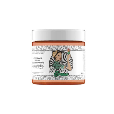 Lady Green Hemp Infused Candle - The Hemp Wellness Centre