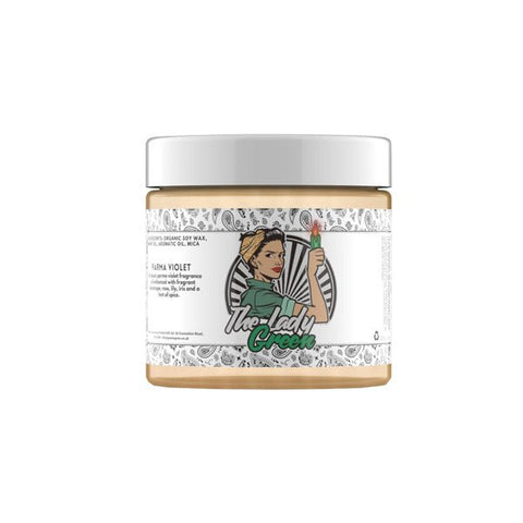 Lady Green Hemp Infused Candle - The Hemp Wellness Centre