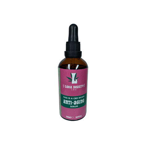 Loxa Beauty 1000mg CBD Anti-aging Serum - 100ml - The Hemp Wellness Centre